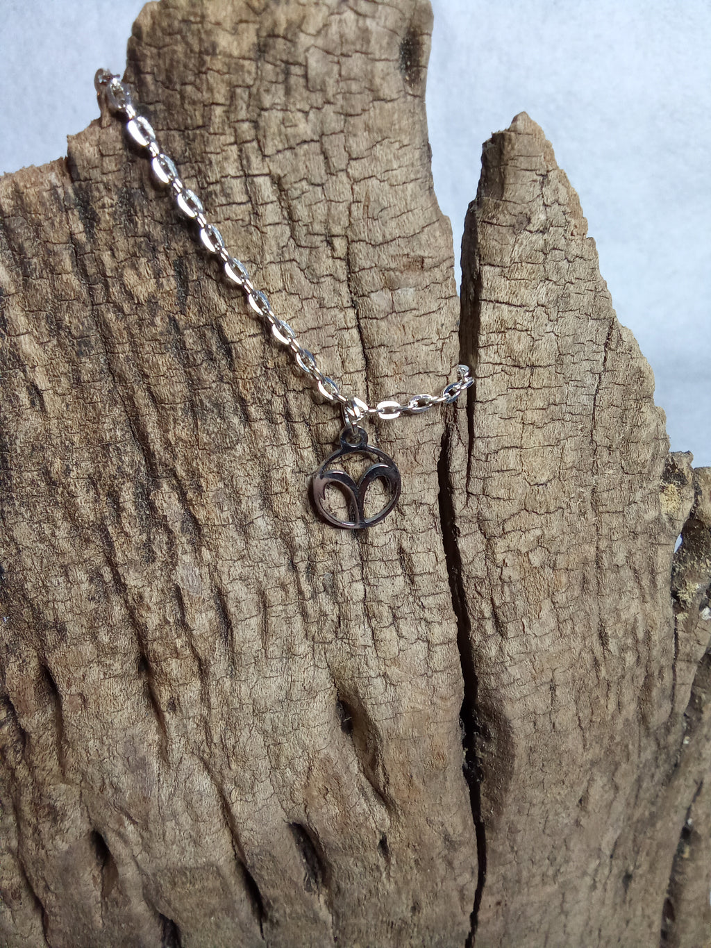 Collier signe du zodiaque Sagittaire argenté